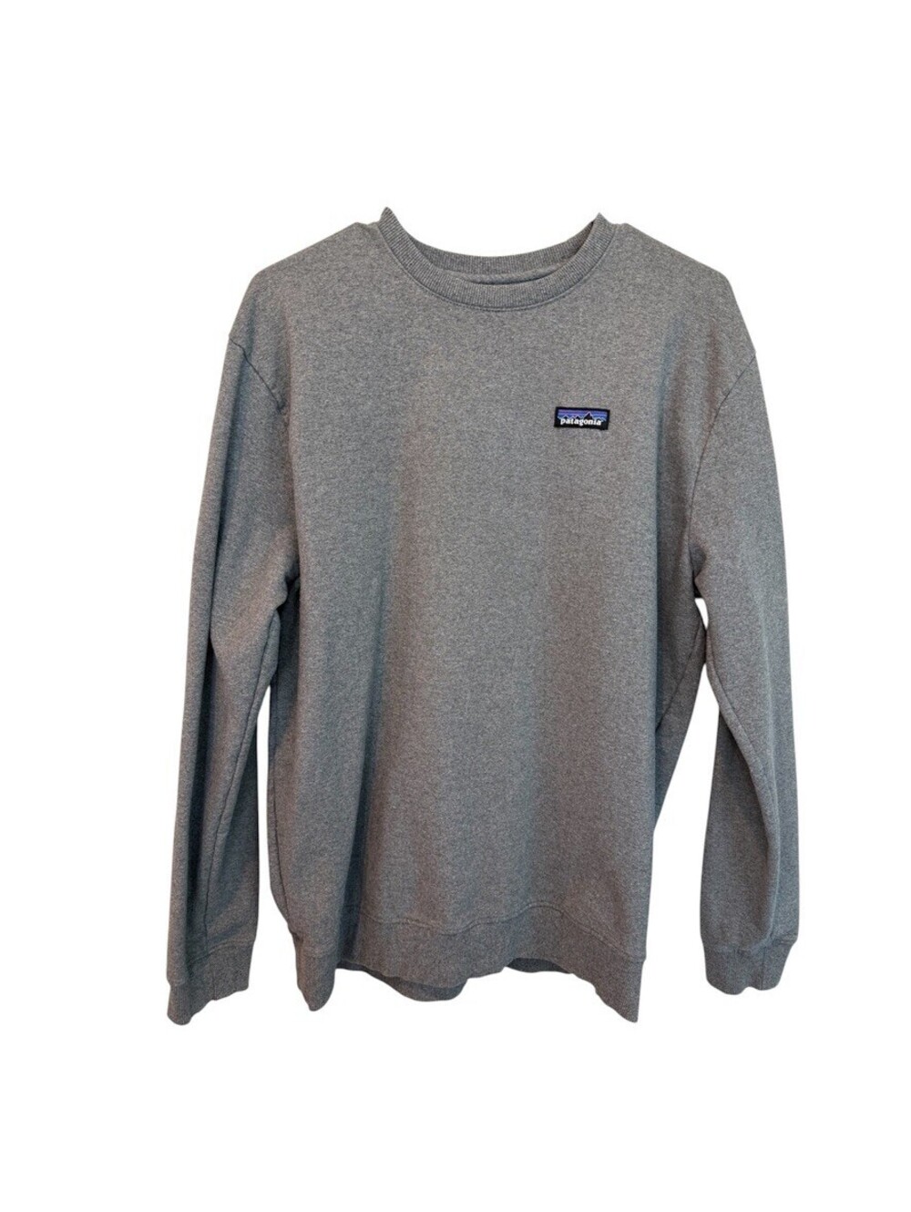 Patagonia Uprisal Crew Regular Fit Grey Sweatshirt Size Large